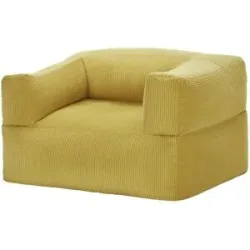 Höffner Sitzsack  Chair ¦ gelb ¦ Maße (cm): B: 110 H: 75 T: 90.0