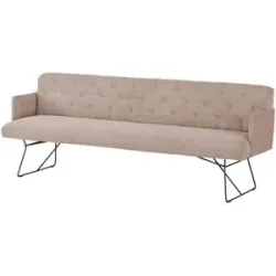 Jette Home Polsterbank  Salo ¦ beige ¦ Maße (cm): B: 246 H: 85 T: 69.0