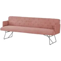 Jette Home Polsterbank  Salo ¦ rosa/pink ¦ Maße (cm): B: 246 H: 85 T: 69.0