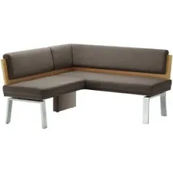 Höffner Eckbank  Canto IV ¦ braun ¦ Maße (cm): B: 157 H: 88 T: 157.0