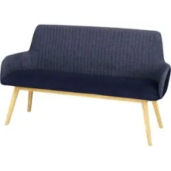 Woodford Esszimmerbank  Olina ¦ blau ¦ Maße (cm): B: 157 H: 90 T: 60.0