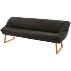 Koinor Polsterbank Leder Alino ¦ braun ¦ Maße (cm): B: 228 H: 89 T: 77.0