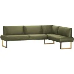 Woodford Eckbank  Soras ¦ grün ¦ Maße (cm): H: 89