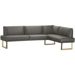 Woodford Eckbank  Soras ¦ grau ¦ Maße (cm): H: 89