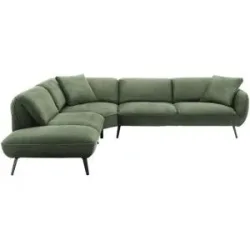 pop Ecksofa  Ventus ¦ grün ¦ Maße (cm): B: 304