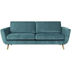 Soho Sofa  Smilla ¦ türkis/petrol ¦ Maße (cm): B: 217 H: 85 T: 93.0
