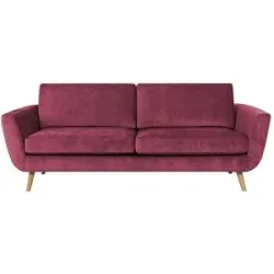 Soho Sofa  Smilla ¦ rot ¦ Maße (cm): B: 217 H: 85 T: 93.0