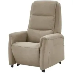 Hukla Fernsehsessel mit Aufstehhilfe Dean ¦ beige ¦ Maße (cm): B: 70 H: 105 T: