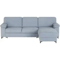 smart Ecksofa  Valencia ¦ blau ¦ Maße (cm): B: 271 H: 90 T: 173.0