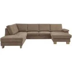 meinSofa Wohnlandschaft  Samu ¦ braun ¦ Maße (cm): H: 90