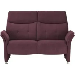 Polstermöbel Oelsa Sofa  Madrid ¦ rot ¦ Maße (cm): B: 160 H: 110 T: 90.0