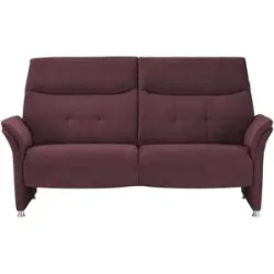 Polstermöbel Oelsa Sofa  Madrid ¦ rot ¦ Maße (cm): B: 193 H: 110 T: 90.0