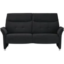Polstermöbel Oelsa Sofa  Madrid ¦ schwarz ¦ Maße (cm): B: 193 H: 110 T: 90.0
