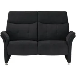 Polstermöbel Oelsa Sofa  Madrid ¦ schwarz ¦ Maße (cm): B: 160 H: 110 T: 90.0