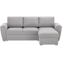 smart Ecksofa  Valdi ¦ grau ¦ Maße (cm): B: 243 H: 86 T: 163.0