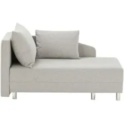 smart Ottomane  Alexandra ¦ grau ¦ Maße (cm): B: 145 H: 82 T: 84.0