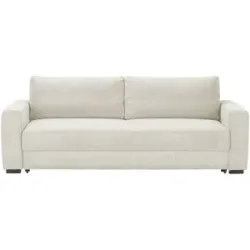 Höffner Querschläfer mit Schlaffunktion Lindsey ¦ beige ¦ Maße (cm): B: 244 H: 92 T: