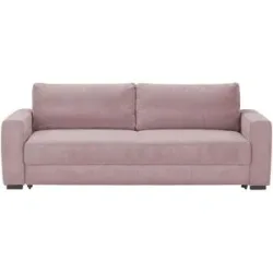Höffner Querschläfer mit Schlaffunktion Lindsey ¦ rosa/pink ¦ Maße (cm): B: 244 H: 92 T: