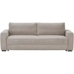 Höffner Querschläfer mit Schlaffunktion Lindsey ¦ braun ¦ Maße (cm): B: 244 H: 92 T: