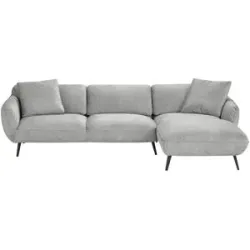 pop Ecksofa  Ventus ¦ grau ¦ Maße (cm): B: 281 H: 111 T: 174.0
