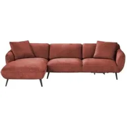pop Ecksofa  Ventus ¦ rot ¦ Maße (cm): B: 281 H: 111 T: 174.0