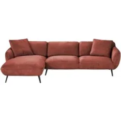 pop Ecksofa  Ventus ¦ rot ¦ Maße (cm): B: 281 H: 111 T: 174.0