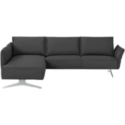 Koinor Ecksofa  Vineto ¦ schwarz ¦ Maße (cm): B: 272 H: 83 T: 207.0