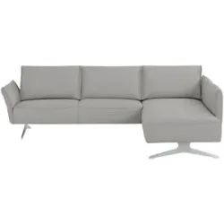 Koinor Ecksofa  Vineto ¦ silber ¦ Maße (cm): B: 272 H: 83 T: 207.0