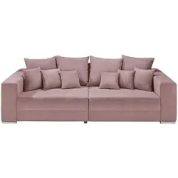 uno Bigsofa aus Cordstoff Ricardo ¦ rosa/pink ¦ Maße (cm): B: 262 H: 85 T: 111.0