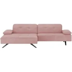 JOOP! Ecksofa  8111 Square ¦ rosa/pink ¦ Maße (cm): B: 282 H: 78