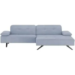 JOOP! Ecksofa  8111 Square ¦ blau ¦ Maße (cm): B: 282 H: 78