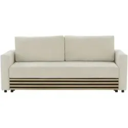 Höffner Schlafsofa mit Schlaffunktion Roma ¦ beige ¦ Maße (cm): B: 232 H: 95 T: 102.0