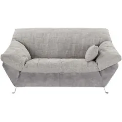 Höffner Einzelsofa  Cher ¦ grau ¦ Maße (cm): B: 172 H: 86 T: 105.0