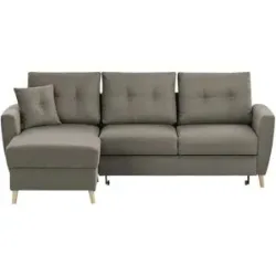 Höffner Ecksofa  Carla ¦ braun ¦ Maße (cm): B: 230 H: 93 T: 159.0