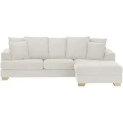 Soho Ecksofa  Franka ¦ weiß ¦ Maße (cm): B: 268 H: 87 T: 161.0