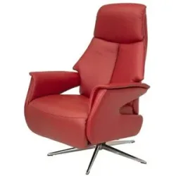 Nils Olsen Relaxsessel mit Relaxfunktion Nilson ¦ rot ¦ Maße (cm): B: 73 H: 106