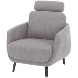 Jette Home Sessel aus Bouclé Jette About ¦ silber