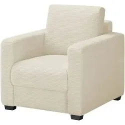Bobb Sessel mit Boxspringpolsterung  Lisa de Luxe ¦ creme ¦ Maße (cm): B: 85 H: