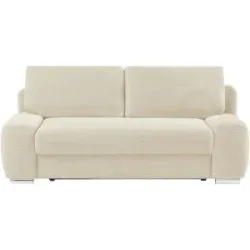 Bobb Schlafsofa mit Boxspringpolsterung  Viannie de Luxe ¦ creme ¦ Maße (cm): B: