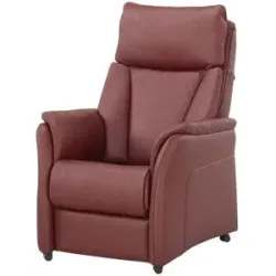 Hukla Relaxsessel  Pascal ¦ rot ¦ Maße (cm): B: 77 H: 115 T: 90.0