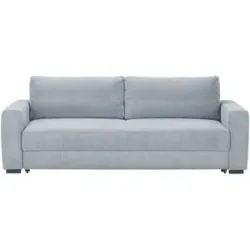 Höffner Querschläfer mit Schlaffunktion Lindsey ¦ grau ¦ Maße (cm): B: 244 H: 92 T: