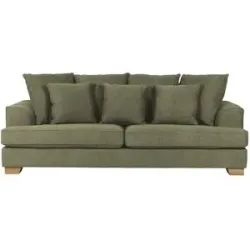 Soho Sofa  Franka ¦ grün ¦ Maße (cm): B: 231 H: 87 T: 103.0