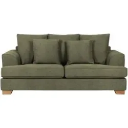 Soho Sofa  Franka ¦ grün ¦ Maße (cm): B: 199 H: 87 T: 103.0