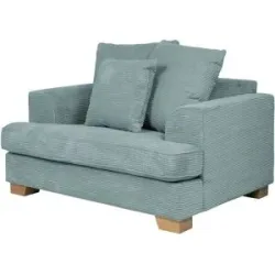 Soho Sessel  Franka ¦ grün ¦ Maße (cm): B: 136 H: 87 T: 103.0