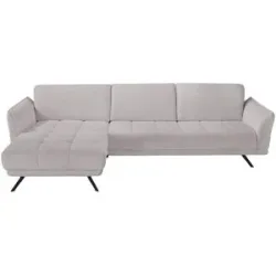 Lounge Collection Ecksofa  Joel ¦ silber ¦ Maße (cm): B: 285 H: 103 T: 178.0