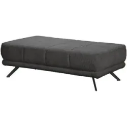 Lounge Collection XXL - Hocker  Joel ¦ schwarz ¦ Maße (cm): B: 137 H: 43 T: 73.0