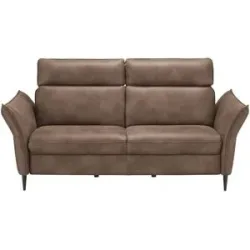 Hukla Sofa 2 5-sitzig  Solea ¦ braun ¦ Maße (cm): B: 196 T: 95.0