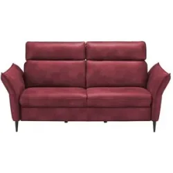 Hukla Sofa 2 5-sitzig  Solea ¦ rot ¦ Maße (cm): B: 196 T: 95.0