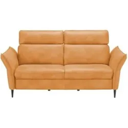 Hukla Sofa 2 5-sitzig  Solea ¦ gelb ¦ Maße (cm): B: 196 T: 95.0