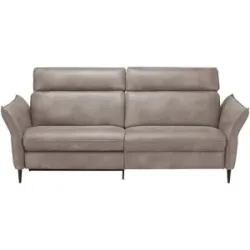 Hukla Sofa 3-sitzig  Solea ¦ grau ¦ Maße (cm): B: 224 T: 95.0